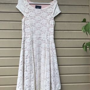Cream Dress by Maeve for Anthropologie - Small